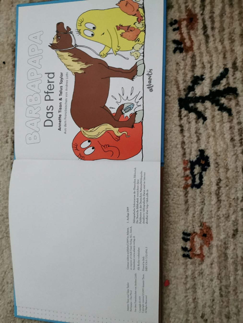 Libri: BARBAPA DAS PFERD.                               1. Auflage  – Nuovo (secondo la descrizione) da Stansstad venduto da ramschliese 1