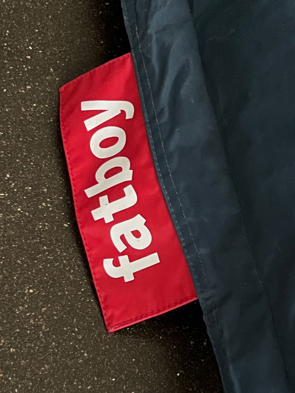 Fatboy Sessel: Fatboy Original Sitzsack - dunkelblau - 170x130 – Gebraucht aus Büetigen von Jabo 4