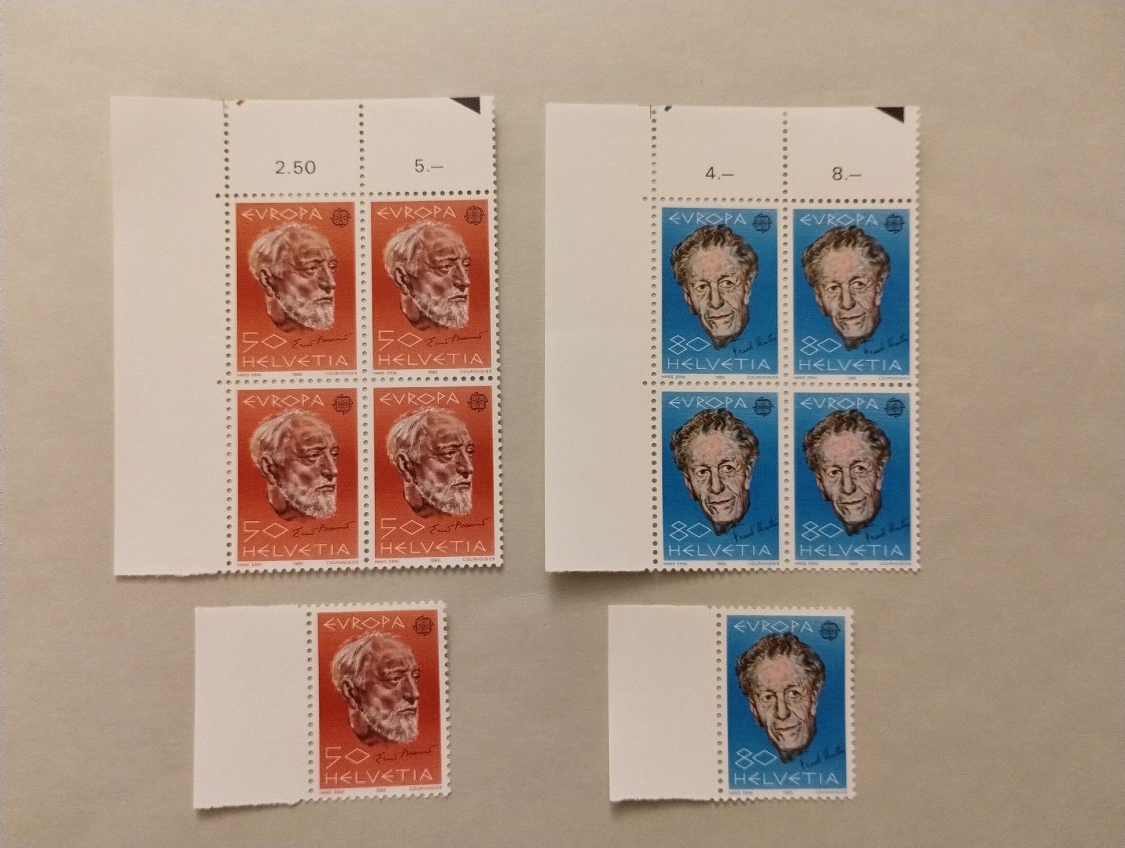Tutti i francobolli: Frankatur Briefmarken  – Nuovo (secondo la descrizione) da Spiez venduto da cemikaphi
