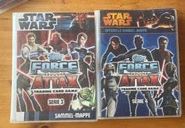 Star Wars Force Attax Sammlung Serie 1-4, +LE-Karten