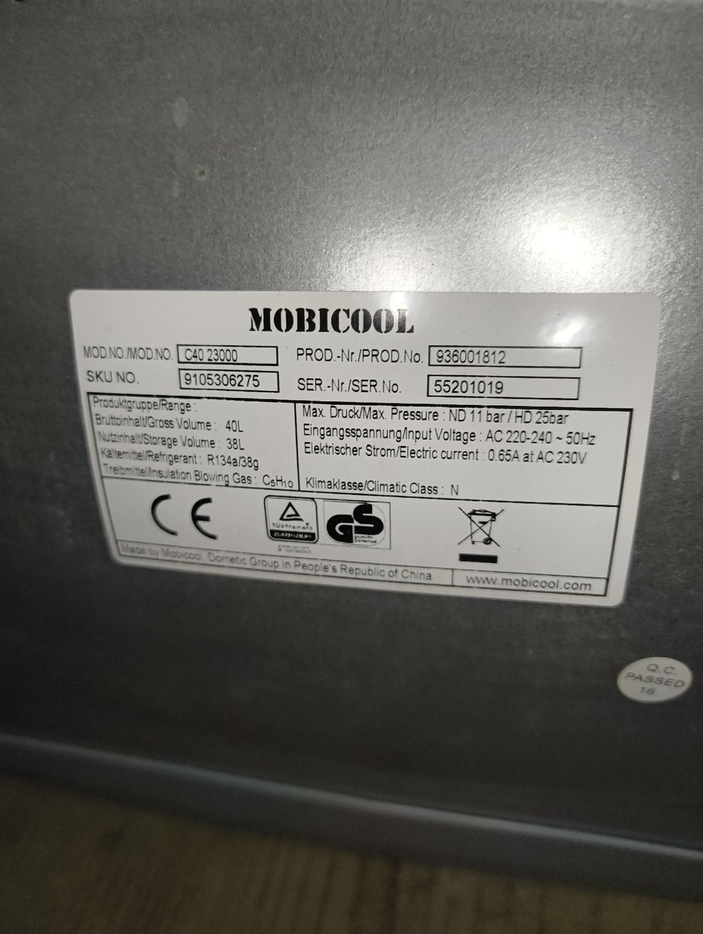 Frigoriferi & Refrigeratori: Kompresor Kühlbox von Berger, 12V/230V, – Usato da St. Gallen venduto da Kiwi888 3