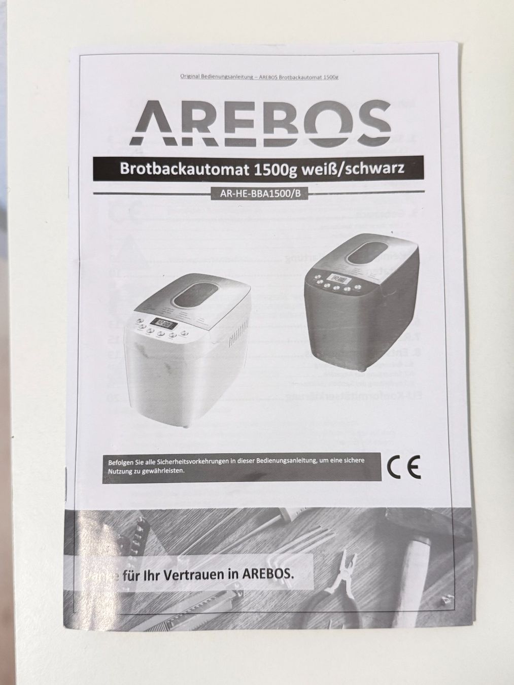 Elettrodomestici da cucina: Machine a pain Arebos – Nuovo (secondo la descrizione) da Brugg AG venduto da Alsol-2024 2