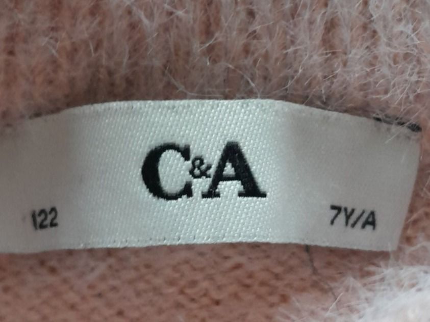 C&A Maglioni & Felpe: flauschiger Pullover Grösse 122 von c&a Paillettenherz – Usato da Worb venduto da Osterthal 3