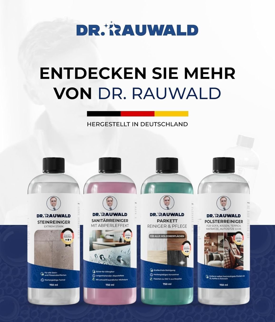 Prodotti di pulizia: Kleberestentferner 500ml mit Reinigungstuch – Nuovo e nell'imballaggio originale da Suhr venduto da SchnapperCH 5