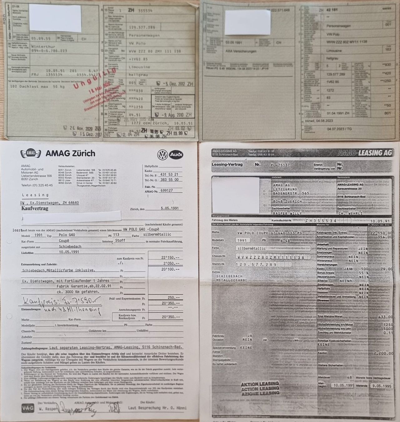 VW Automobili: VW Polo G40 silber – Usato da Hittnau venduto da G60ael 8