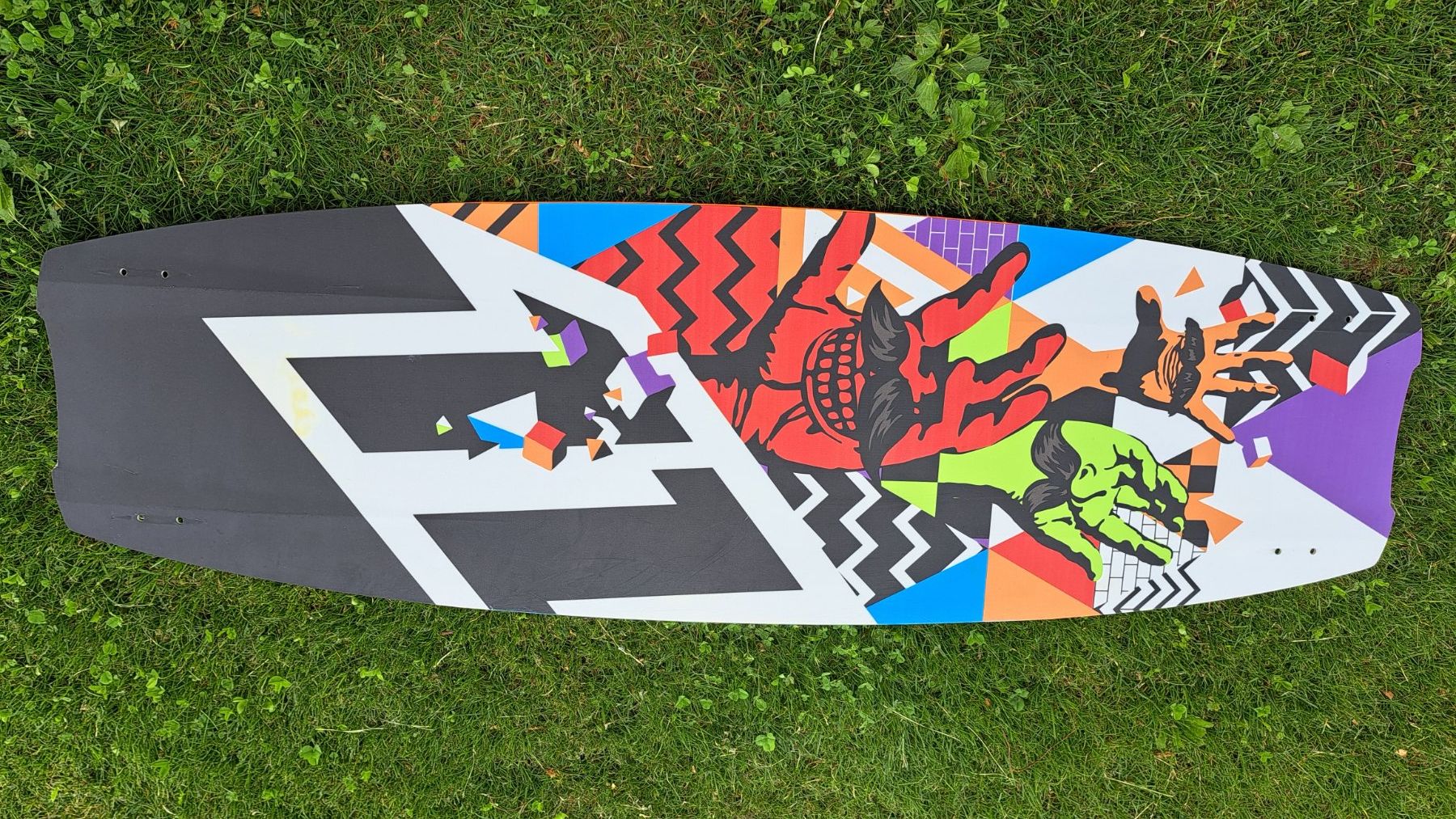 North Planches de surf: Kiteboard North Team Series 131/40 – D'occasion à St. Gallen par jaro2008 1