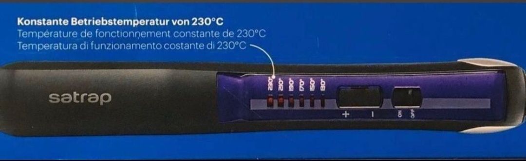 Piastre & Arricciacapelli: satrap Keramik Haarglätter – Nuovo e nell'imballaggio originale da Frauenfeld venduto da berk39 1