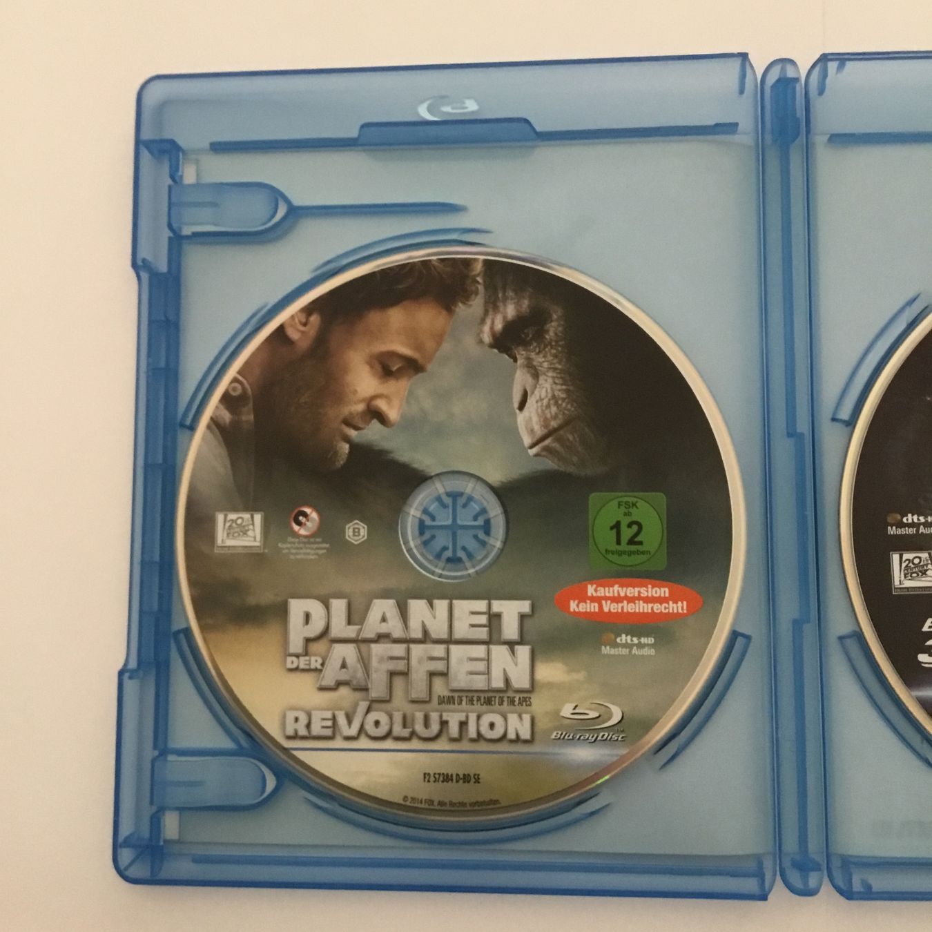 Tutti i DVDs: Planet der Affen Revolution - Blu Ray 3D + Blu Ray – Nuovo (secondo la descrizione) da Blauen venduto da sternchen66 3