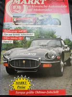 Oldtimer Markt 7/88 Jaguar E Type Glas V8 Audi 60 90 DKW xa
