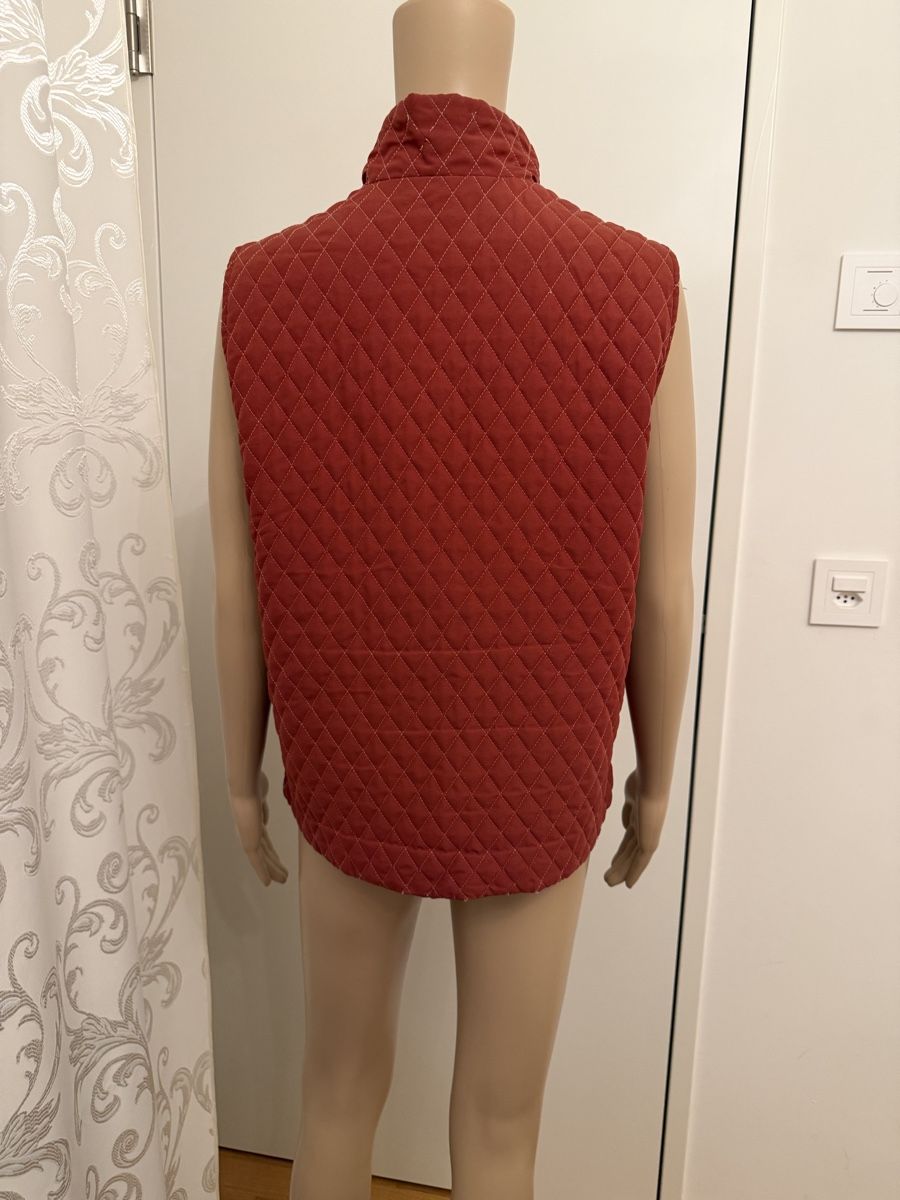 Gilet & Giacche senza maniche: Steppweste Elegant Project rot Grösse S (Regular Fit) – Usato da Basel venduto da Ksjusha 1