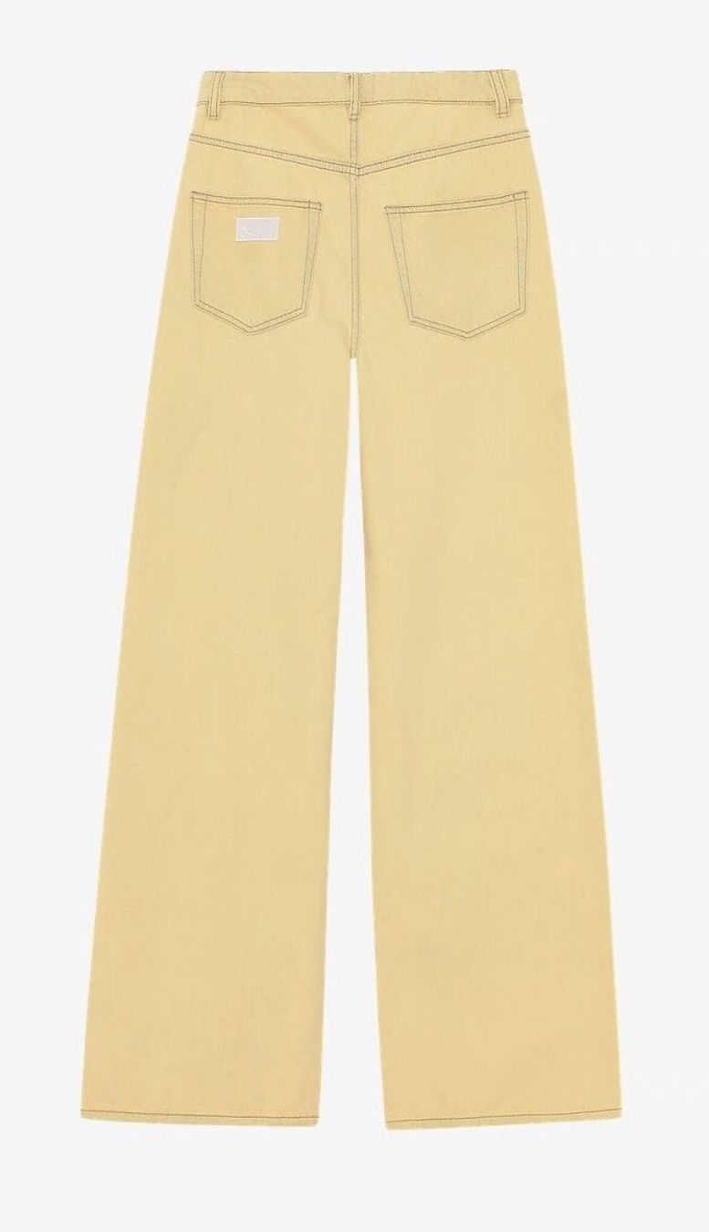 Ganni Jeans: GANNI yellow Magny Jeans – Usato da Luzern venduto da sar_78lv 4