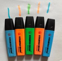 Stabilo Boss 5er Set Neonfarben Restposten