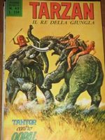 Vintage italian Comic book TARZAN # 43 Oct 1971 Russ Manning