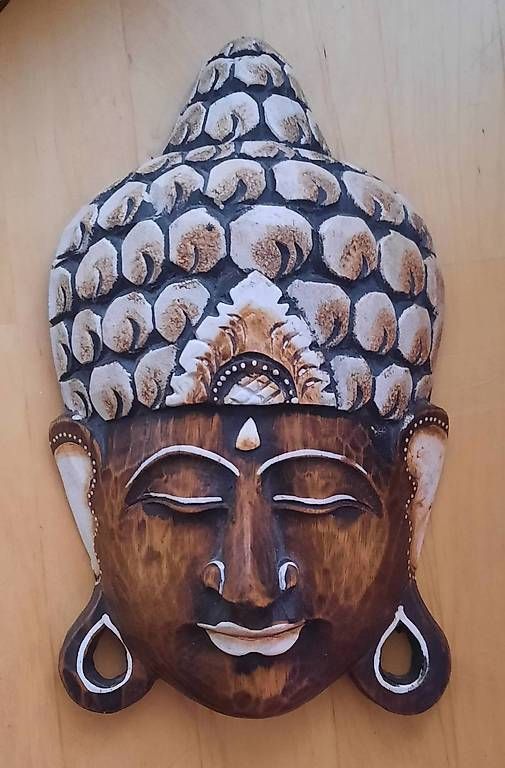 Maschere: masque bouddha 31x18cm – Usato da La Chaux-de-Fonds venduto da sophieno 3