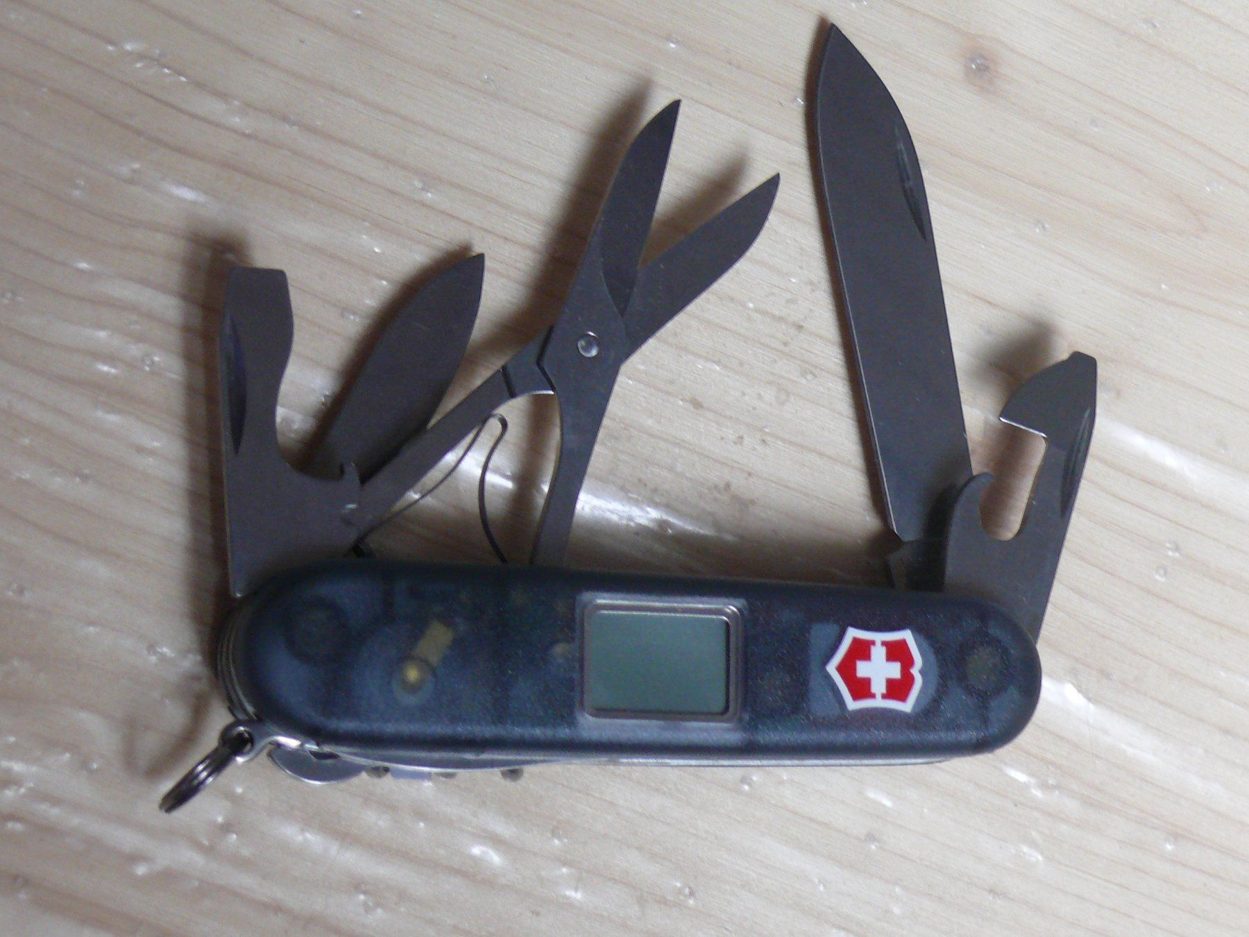 Coltelli tascabile: Victorinox Voyager grau transparent – Nuovo e nell'imballaggio originale da Seon venduto da Hl5703