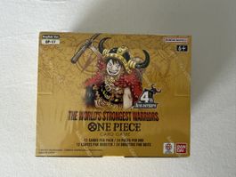 One Piece OP-17 Display Box Booster OVP Englisch