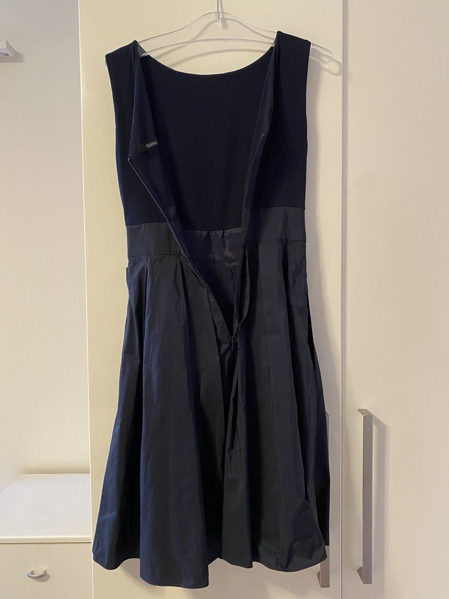 Vestiti: Swing Cocktailkleid, dunkelblau, Gr. 36 – Nuovo (secondo la descrizione) da Zumikon venduto da leskel 2