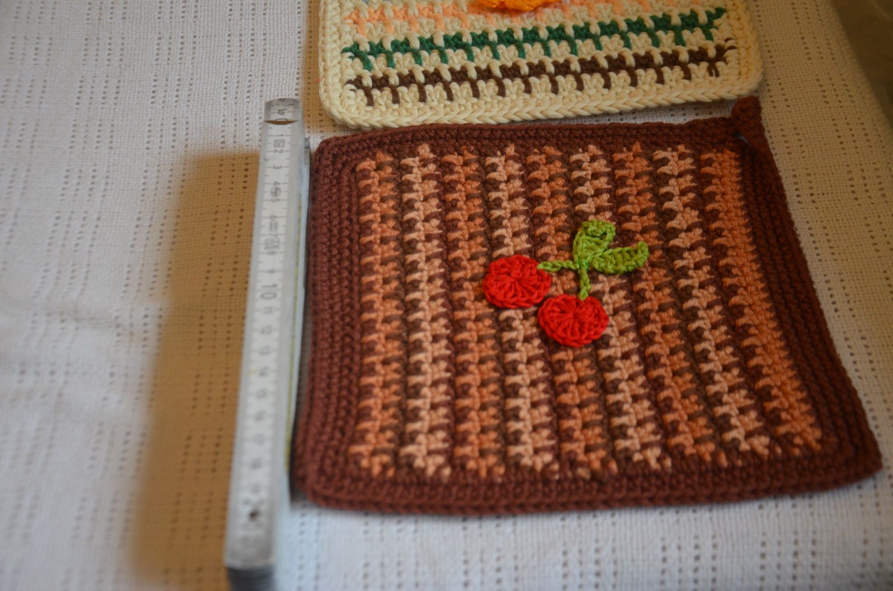 Tutte le decorazioni: 2 STUCK TOPFLAPPEN - NEU - (N) – Nuovo e nell'imballaggio originale da Chiasso venduto da Dolly015 1