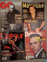 Nicolas Cage vier original englisch Magazine