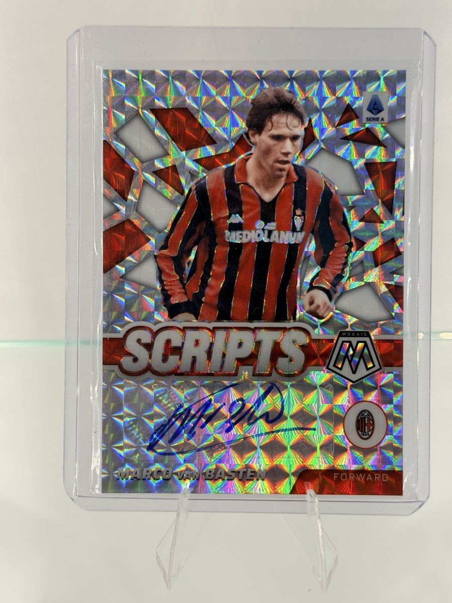 Panini Carte collezionabili: Marco van Basten Auto Panini Mosaic Scripts AC Milan – Nuovo (secondo la descrizione) da Ueberstorf venduto da dan_mms9