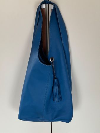 Beuteltasche Royal-blau