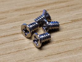 Senkkopf-Schraube zu 3.5" Festplatte (4 Stk)