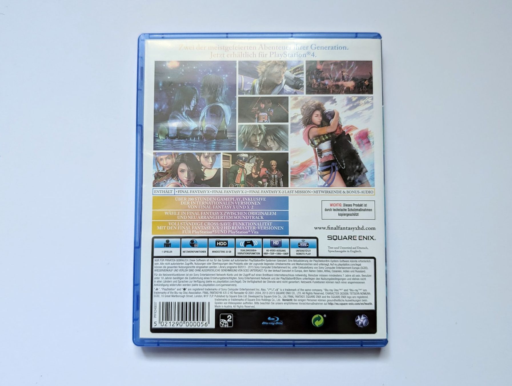 Sony Giochi: Final Fantasy X, X-2 PS4 – Usato da Bern venduto da Mrkenny 1
