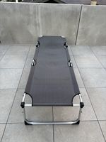 Sonnenliege Dreibein klappbar, Alu, PVC Bezug