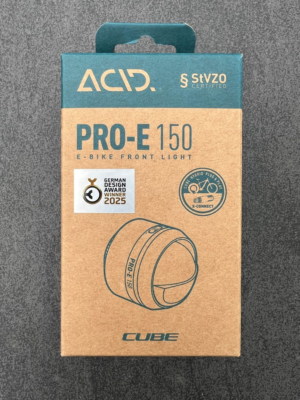 Pezzi di ricambio: ACID E-Bike Pro-E 150 X-Connect Frontlicht NEU – Nuovo e nell'imballaggio originale da Altendorf venduto da Moto1 1