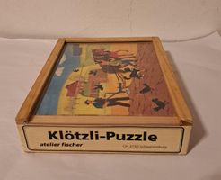 Klötzli Puzzle, Bauernhof, Atelier Fischer, 20 Teile