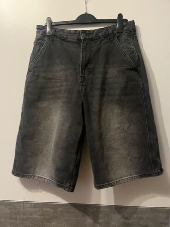 TREND Schwarze Jorts😍Baggy Style Bershka 