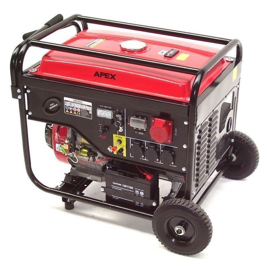 Generatori di corrente: 06258 - E-Start Benzin Stromerzeuger 6500 13PS 230V / 400V – Nuovo e nell'imballaggio originale da Wallenwil venduto da toesstal-vertrieb 8