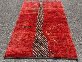 Gabbeh 201x145cm Teppich Zustand perfekt und sauber
