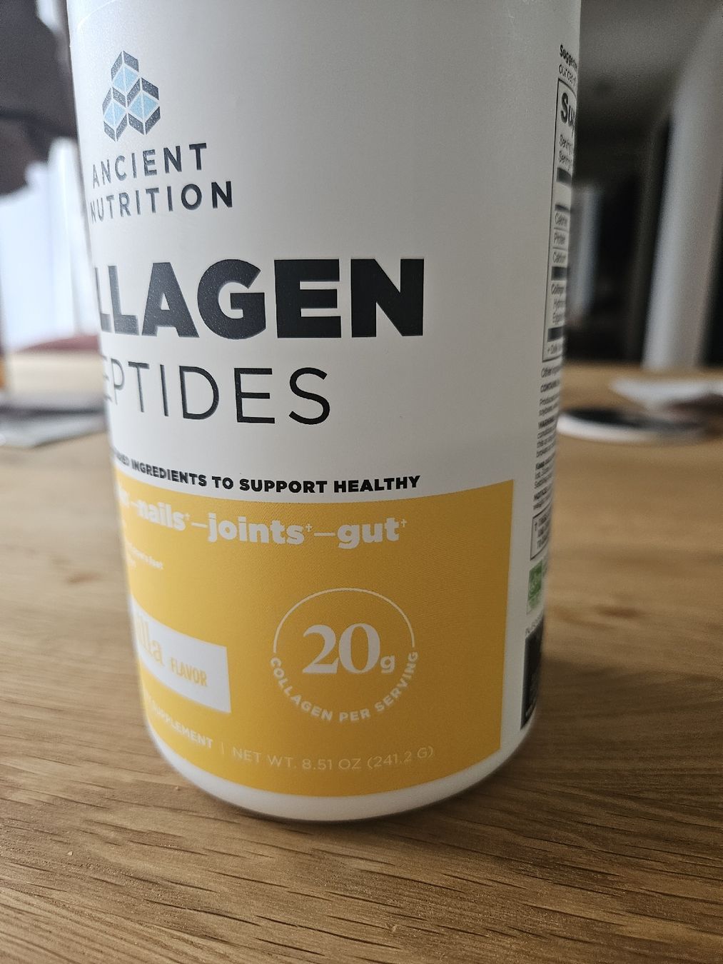 Lebensmittel & Spezialitäten: Ancient Nutrition Collagen Peptide Vanille - geöffnet – Gebraucht aus St. Gallen von Rebiili 1