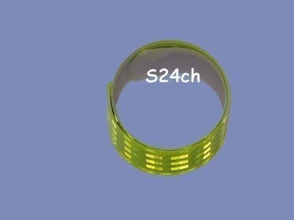 Sonstiges zum Basteln & Handarbeiten: Reflektor-Schnappband in Neon Gelb – Neu und originalverpackt aus Embrach von S24ch 5
