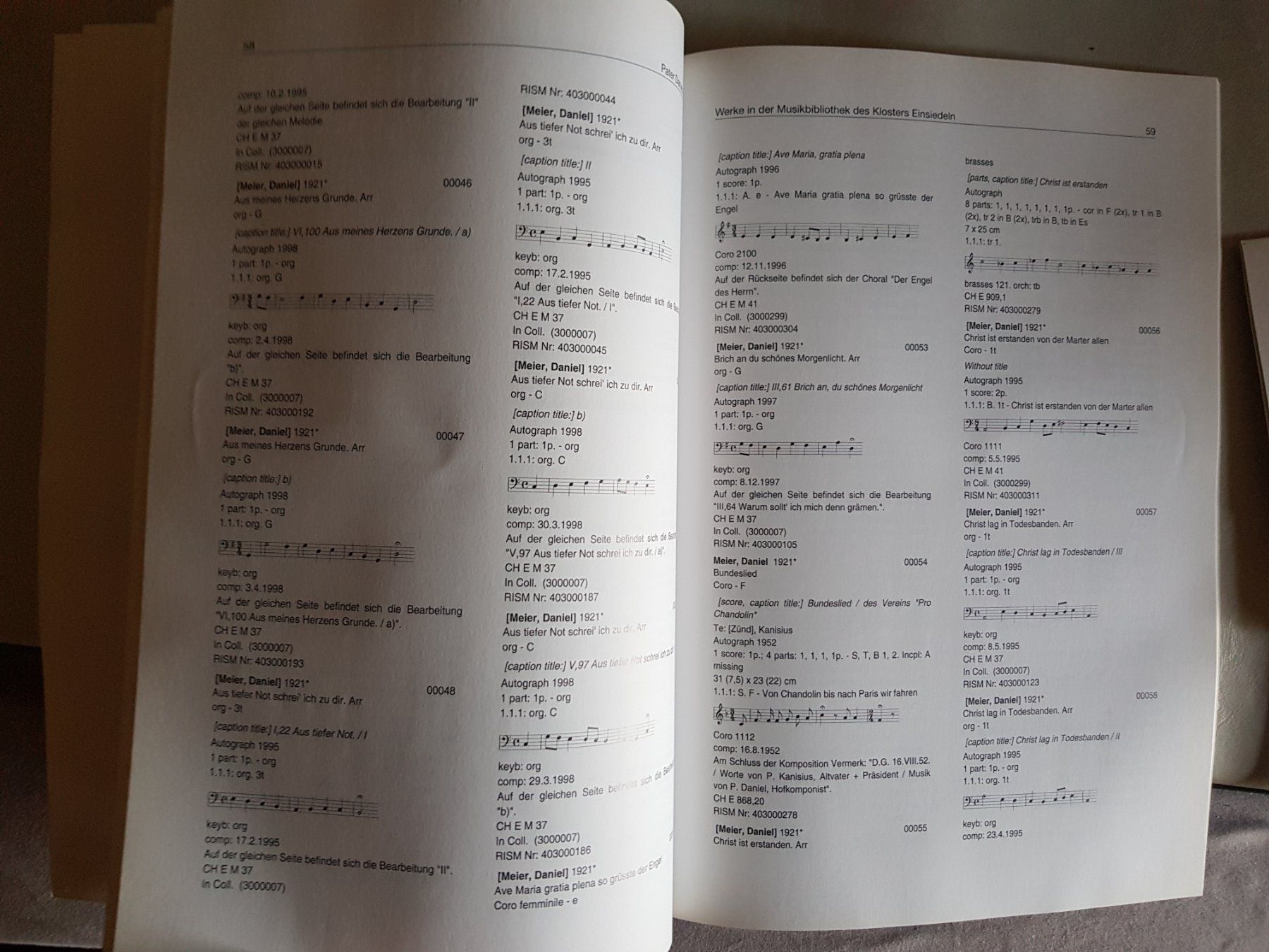 Libri: Ad Maiorem dei Gloriam - 2001 - Festausgabe P. Daniel Meier – Usato da Walterswil BE venduto da Lonitti 4