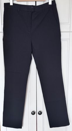 Mango Blue Marine Stretch Trousers T-42