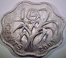 Eswatini(Swasiland)10Cent 2000