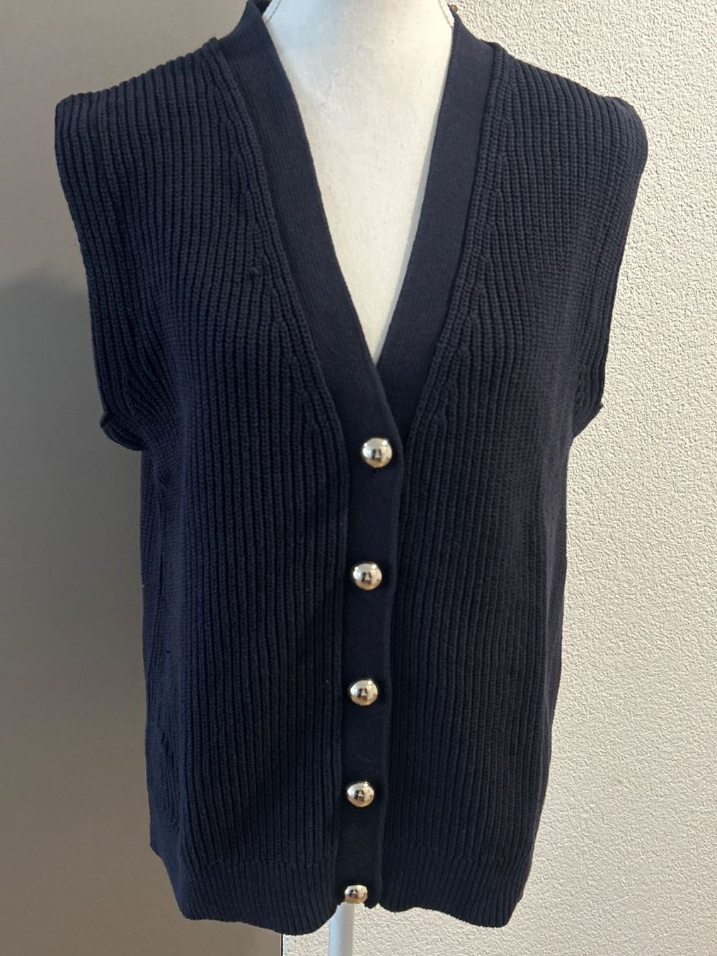 H&M Gilet & Giacche senza maniche: Strickweste Damen schwarz von H&M Gr. M – Nuovo (secondo la descrizione) da Brunnen venduto da Nala2929