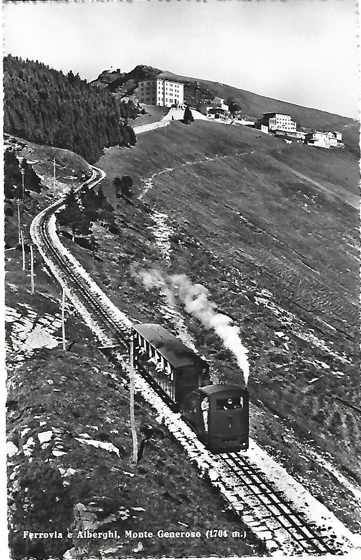 Ansichtskarten: Ferrovia Monte Generoso – Gebraucht aus Wetzikon ZH von Brulu100
