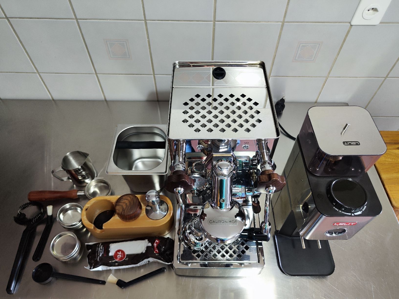 Lelit Macchine per caffè & Macchine per espresso: Kit complet, machine espresso Lelit occasion – Usato da Genève venduto da baker02 4
