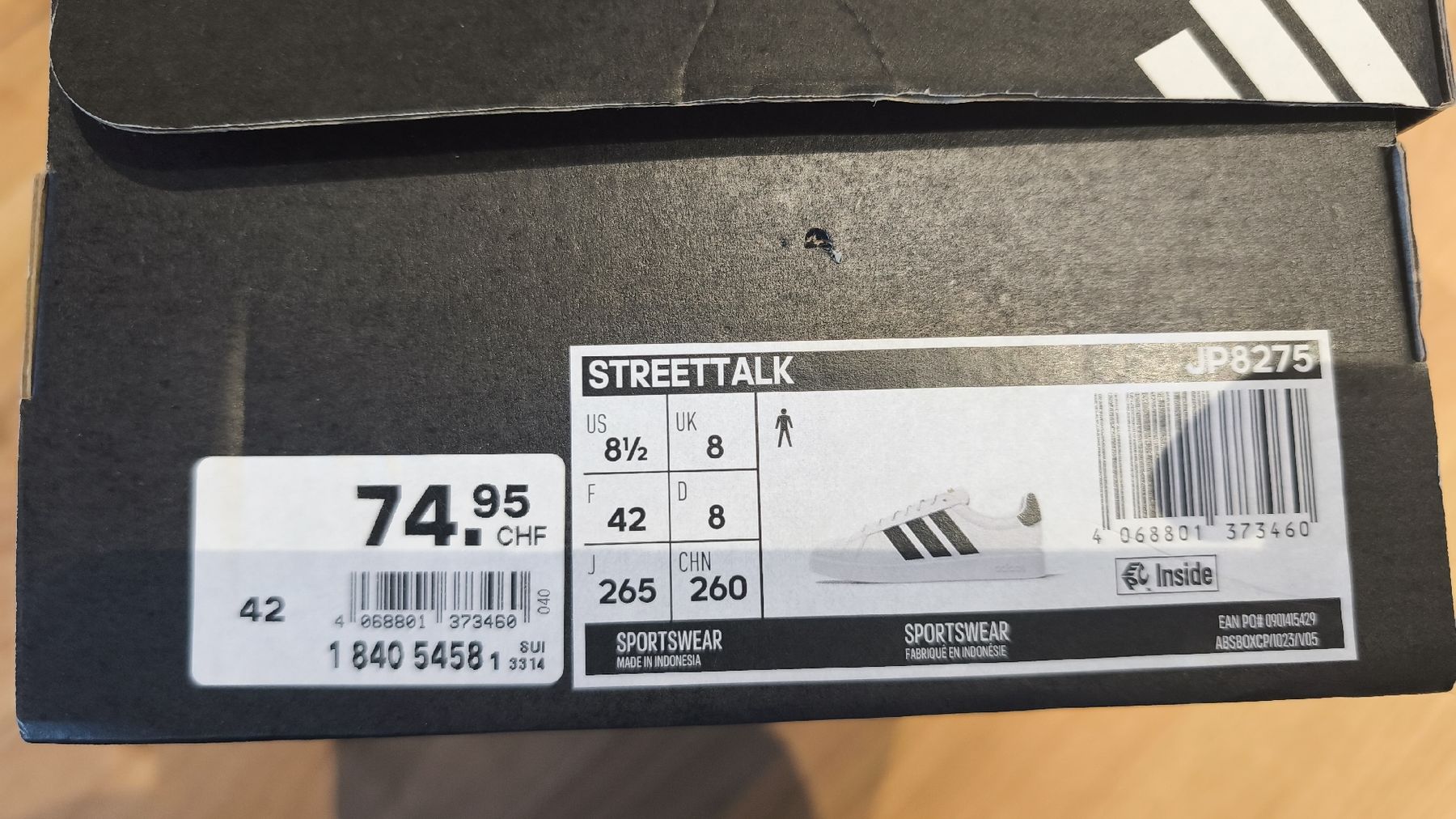 Adidas Scarpe da uomo: Adidas Streettalk, Grösse 42 – Nuovo (secondo la descrizione) da Chur venduto da MrConverse 3