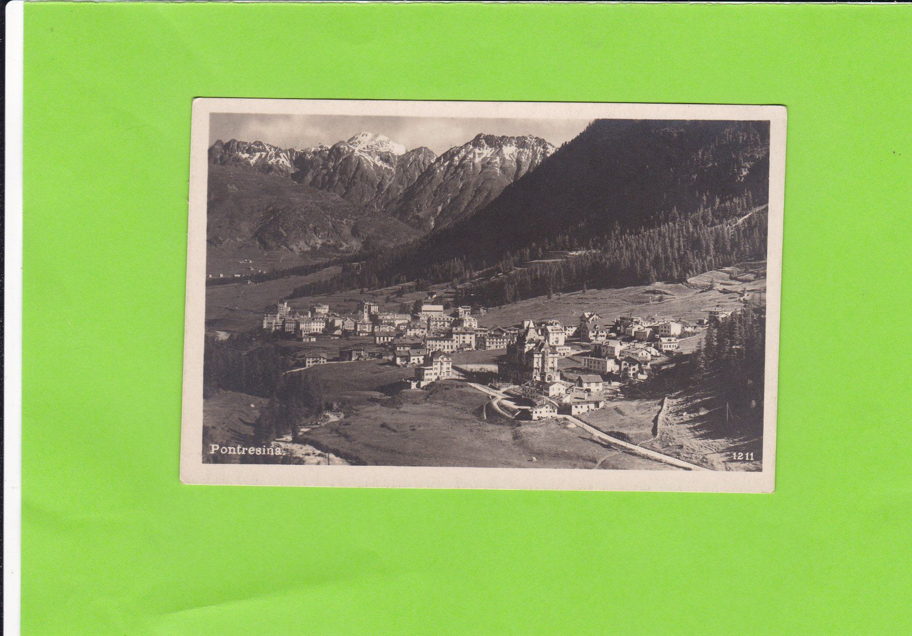 Cartoline postali: Pontresina – Usato da St. Peterzell venduto da neckertal