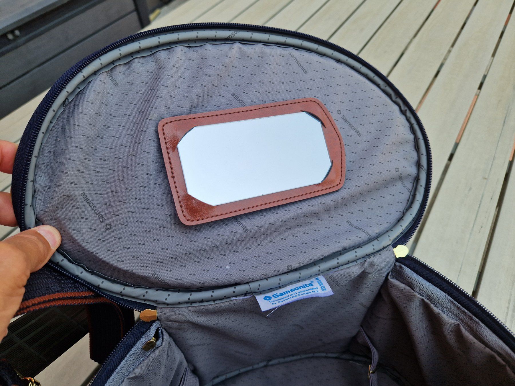 Samsonite Trousses de maquillage: Beauty Case Samsonite Blu con Specchio - Ottimo stato – D'occasion à Lugano par mob_df8k 2
