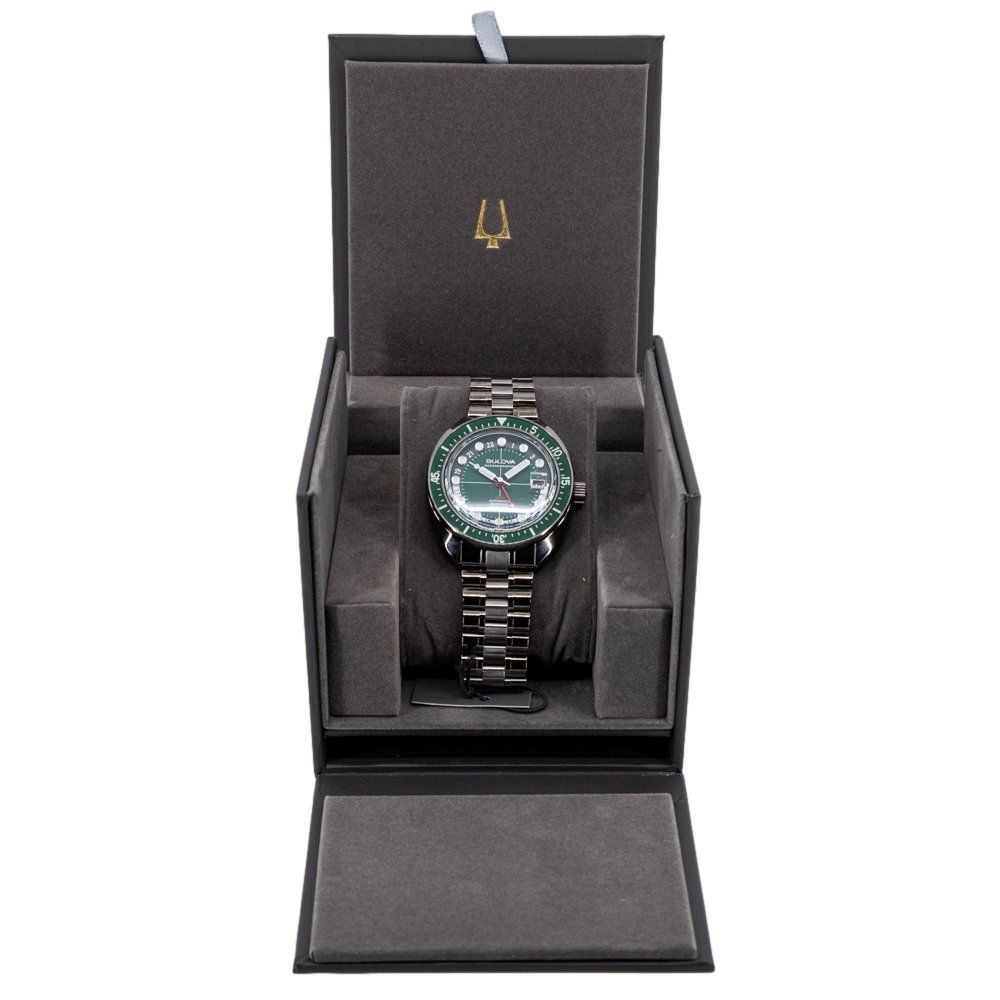 Bulova Orologi: Bulova Men's 98B415 Oceanographer GMT Mechanical – Nuovo e nell'imballaggio originale da Schindellegi venduto da harveystore 7
