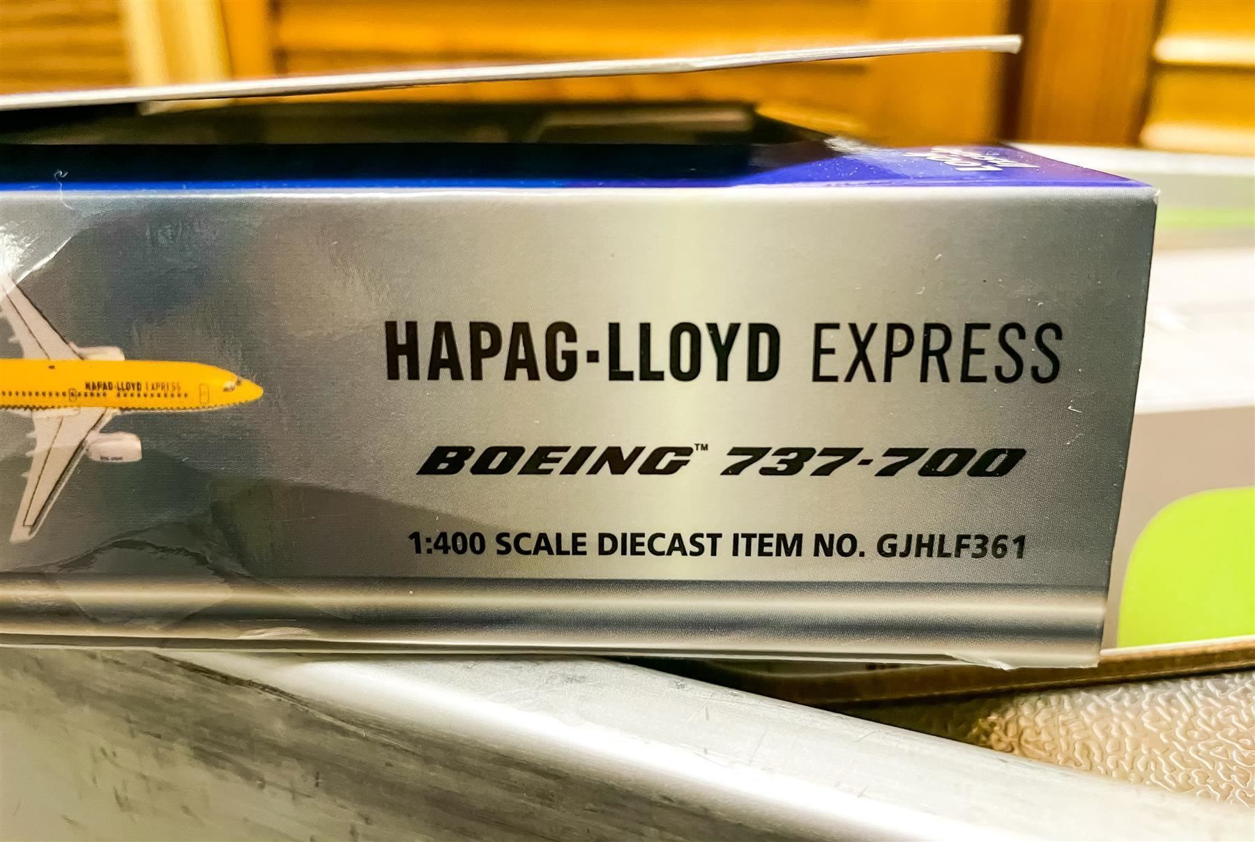 Boeing Kit di modellismo & Modellini statici: Flugzeugmodell Hapag-LLoyd Express B737 Metall – Usato da Volketswil venduto da Stones 5