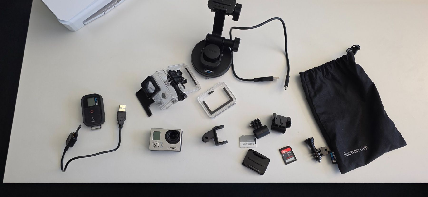 Action Cam: Go Pro Hero 3 mit Zubehör – Gebraucht aus Rotkreuz von Peterhaas87