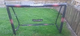 Fussballtor HUDORA schwarz/pink gute Zustand