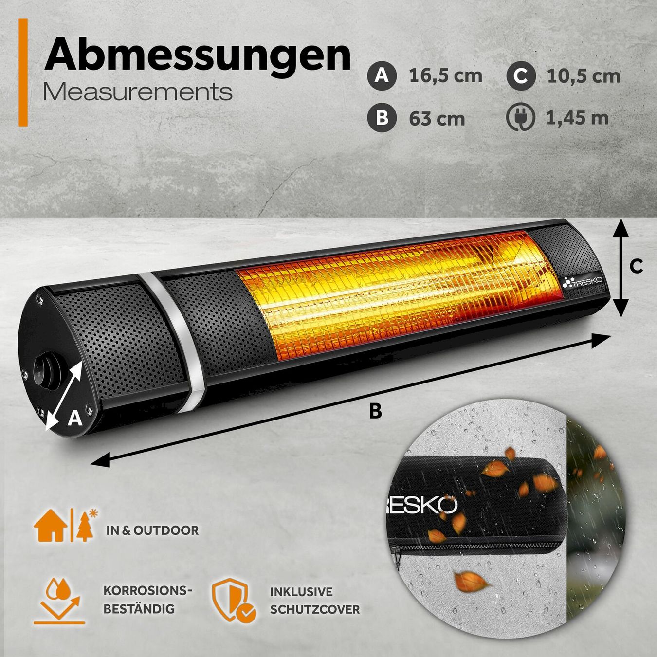 Sonstiges: Heizstrahler 2000W Infrarotstrahler – Neu und originalverpackt aus Bottighofen von zaap 4