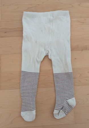 Strumpfhose beige gestreift Grösse 50/56 guter Zustand